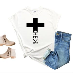 Unisex He Greater than I T-shirt